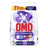 Omo Sık Yıkananlar Toz Çamaşır Deterjanı 7.5 Kg - 1