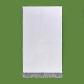 Soft French Cottage Twin Çizgi Desenli Yüz Havlusu - Ekru - 50x90 cm thumbnail 2