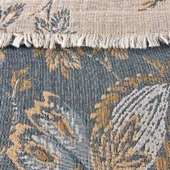 Soft Mavera Çift Kişilik Yatak Örtüsü - Mavi - 230x240 cm thumbnail 2