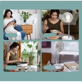 MDB Uzaktan Kumandalı USB Mini Masaüstü Fan thumbnail 2