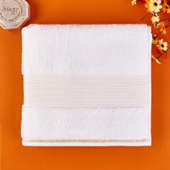 Soft Golden Star Blank Yüz Havlusu - Ekru - 50x90 cm thumbnail 1