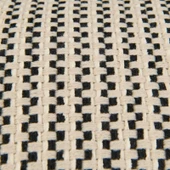 Soft Shiny Kırlent - Bej / Siyah - 30x50 cm thumbnail 2