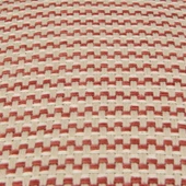 Soft Shiny Kırlent - Bej / Kiremit - 45x45 cm thumbnail 2