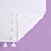 Soft French Cottage Püsküllü Yüz Havlusu - Ekru - 50x90 cm thumbnail 3