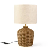 Lighting Green Culture Rattan Abajur - Natürel / Krem thumbnail 1