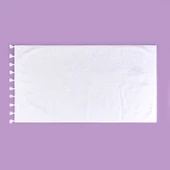 Soft French Cottage Püsküllü Yüz Havlusu - Ekru - 50x90 cm thumbnail 2