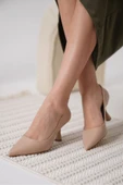 Monica Nude Cilt Kadın Stiletto - 1