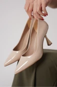 Monica Nude Rugan Kadın Stiletto - 7