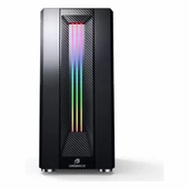 GameBooster Strip GB-G3601B USB 3.2 RGB ATX Mid Tower Siyah Kasa thumbnail 2