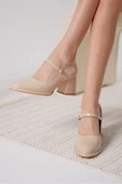 Slay Nude Rugan Kadın Topuklu Ayakkabı thumbnail 3