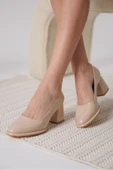 Candie Nude Rugan Kadın Stiletto thumbnail 6