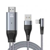 Joyroom SY-35L1 Lightning to HDMI 4K Görüntü Kablosu 3m - 1