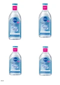 NIVEA CANLANDIRICI MICELLAR MAKYAJ TEMİZLEME SUYU  4 ADET - 1