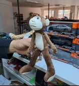 30 cm Asılabilir Elleri Vantuzlu Oyuncak Peluş Maymun - 2