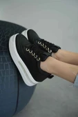 Alice Siyah Kadın Gizli Topuklu Sneaker - 4
