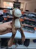 30 cm Asılabilir Elleri Vantuzlu Oyuncak Peluş Maymun - 1