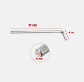 Allen Alyan Anahtar 10 mm Altıgen Vida Somun Sıkma Sökme thumbnail 2