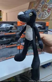 30 cm Asılabilir Elleri Vantuzlu Oyuncak Peluş Siyah Panter - 2