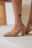 Emery Kadın Nude Topuklu Ayakkabı thumbnail 6