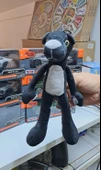 30 cm Asılabilir Elleri Vantuzlu Oyuncak Peluş Siyah Panter - 3