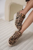 Alice Kadın Leopar Desenli Gizli Topuklu Sneaker - 2