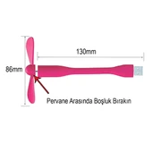 Powermaster Taşınabilir Esnek USB Mini Fan Vantilatör - 2