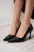 Blade Siyah Rugan Kadın Stiletto - 5