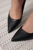 Monica Mat Siyah Kadın Stiletto - 5