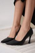 Blade Mat Siyah Kadın Stiletto - 1