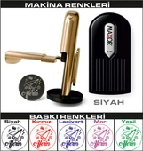 YUVARLAK CEP KAŞE SİYAH - 1