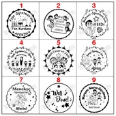 YUVARLAK CEP KAŞE SİYAH - 2