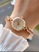 Coliseum Çelik Ve Taşlı Kordon Vintage Seri Küçük Kasa Özel Tasarım Kadın Kol Saati SP.8933.M5 thumbnail 1