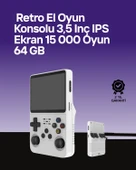 R36S 64 GB Retro Oyun Konsolu – Çoklu Emülatör Desteği, Linux Tabanlı Açık Sistem thumbnail 1