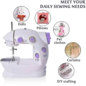 MDB Mini Ev Dikiş Makinesi Pedallı Sewing Machine thumbnail 2