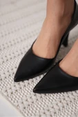 Blade Mat Siyah Kadın Stiletto - 5