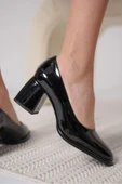 Candie Siyah Rugan Kadın Stiletto - 5