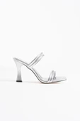 Petra Kadın Gümüş Topuklu Terlik thumbnail 1