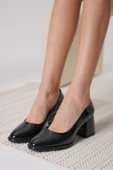 Candie Siyah Rugan Kadın Stiletto - 1