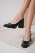Candie Siyah Rugan Kadın Stiletto - 3