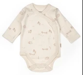 Bebek 2'li Kruvaze Body %100 Organik Pamuk, Bebek ve Yenidoğan Serisi - CSY8178 - 3
