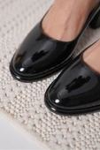 Candie Siyah Rugan Kadın Stiletto - 4