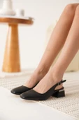 Monne Kadın Mat Siyah Stiletto thumbnail 4