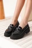 Terry Rugan Siyah Kadın Loafer - 2