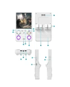 R36 Ultra El Konsolu – 4” HD IPS Ekran, 128GB Dahili Hafıza, 30.000 Oyun Yüklü - 3