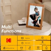 Kodak 10.1 Inc 1280x800 IPS HD Dijital Fotoğraf Çerçevesi, Kumandalı - 5
