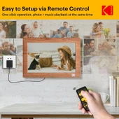 Kodak 10.1 Inc 1280x800 IPS HD Dijital Fotoğraf Çerçevesi, Kumandalı - 3