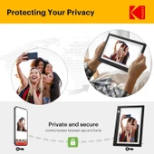 Kodak 11.6 Inc WiFi Dijital Fotoğraf Çerçevesi, 1366x768 HD IPS Dokunmatik Ekran - 3