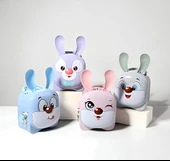 Metal Kilitli Sevimli Tavşan Kumbara Alk3592 - 1