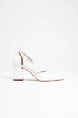 Doren Beyaz Cilt Kadın Topuklu Ayakkabı thumbnail 1