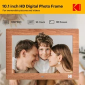 Kodak 10.1 Inc 1280x800 IPS HD Dijital Fotoğraf Çerçevesi, Kumandalı - 2